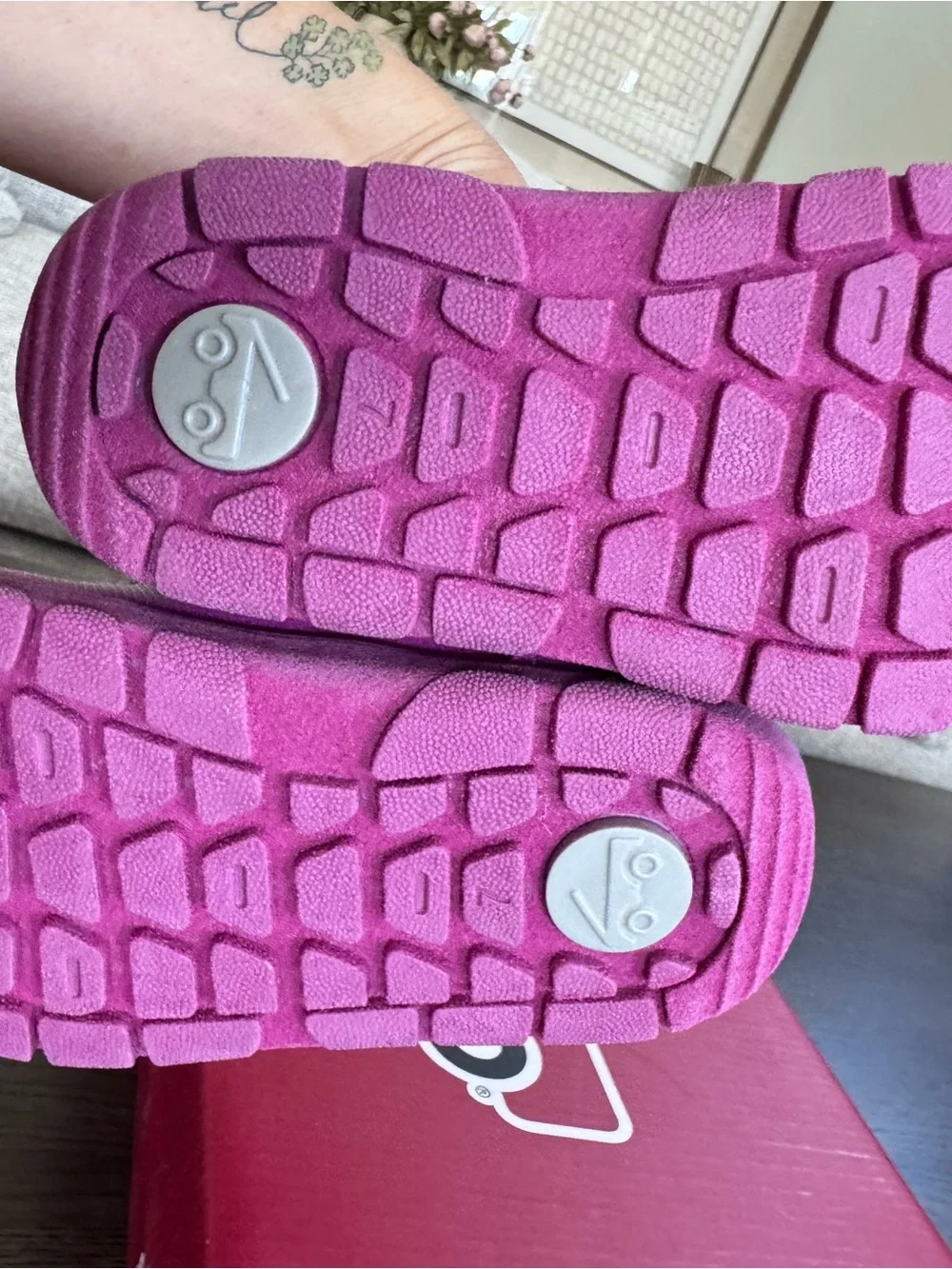 See Kai Run Waterproof Berry-Magenta Kids Rain Boots